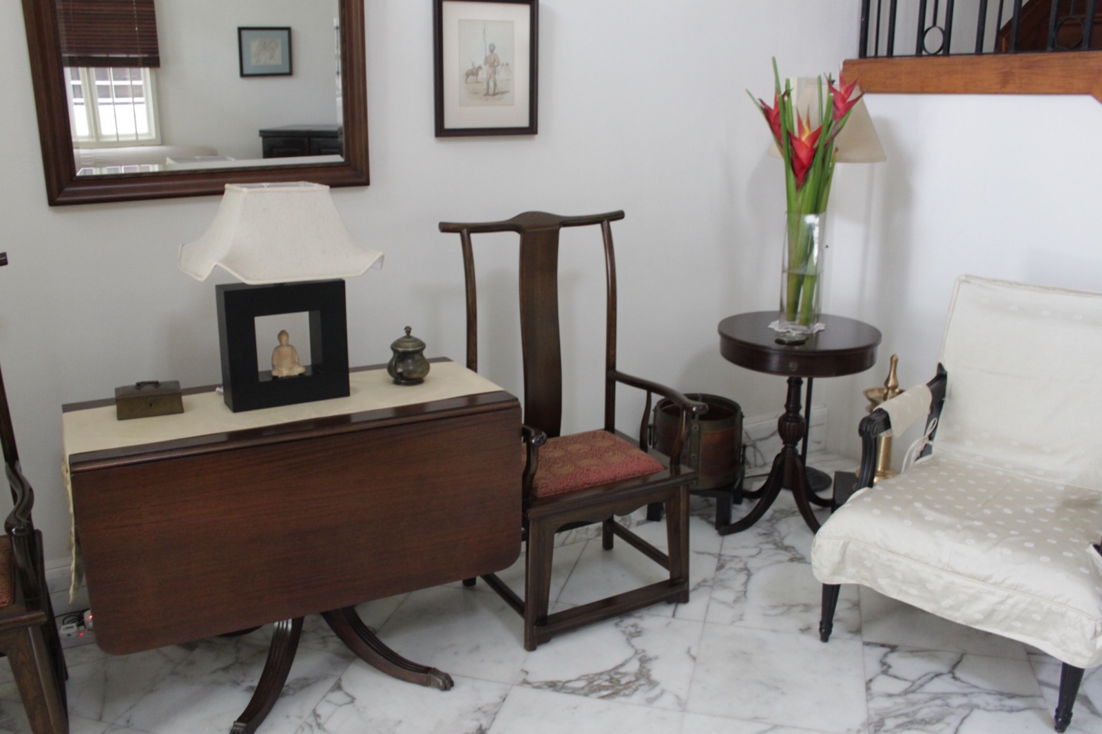 Kaliuda teak furniture installed in a client home