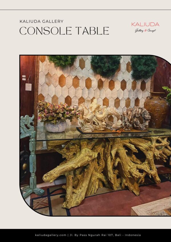 Console tables catalogue cover