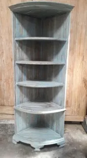 Grey-washed corner shelf, reference BC17-25