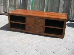 Low open TV cabinet
