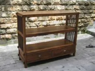 Open buffet with drawer