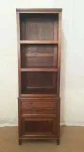 Narrow open cabinet with drawers, reference NP9