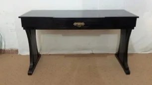 Black console with drawer, reference B141