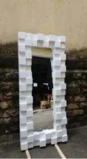 Mosaic tile mirror, reference AX17-41