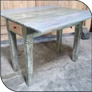 Grey-washed farmhouse desk, reference WD15-3