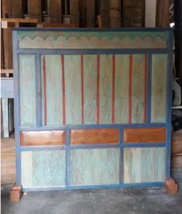 Painted antique screen, reference SK18-11