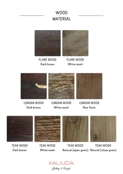 Suar, Teak, and Old Pine Wood Texture - Kaliuda Gallery Bali