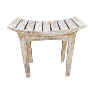 BE 19-41 Teak wood small bench at Kaliuda Gallery, the best furniture and home decor supplier and manufacturer who sell mebel in Denpasar, Bali, Indonesia