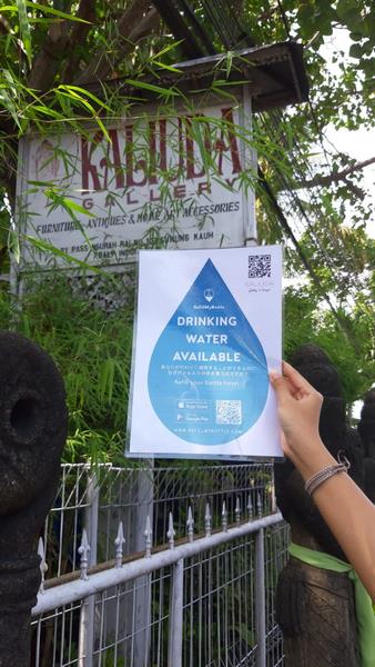 Refill My Bottle at Kaliuda Gallery Bali