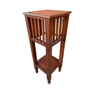 ST 20-267 (35x35x95 cm) Side Table Teak wood Furniture Supplier - Kaliuda Gallery Bali