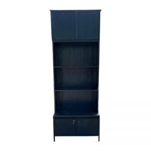 BC 20-41 DK (85x41.5x238 cm) Industrial Tall Bookcase Old Pinewood - Teak wood Furniture Supplier - Kaliuda Gallery Bali