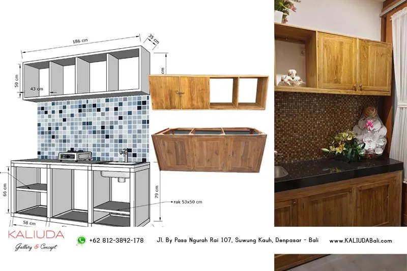Kitchen Set Project Private Villa by Kaliuda Gallery Bali