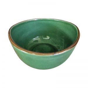 Green Ceramic Bowl 15,5x15,5x9,5 Tableware Collection Home Decor Bali at Kaliuda Gallery