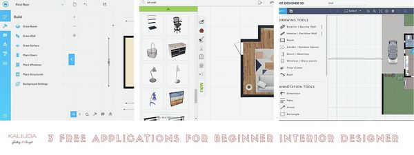 3 Free Applications for Beginner Interior Designer - Web Banner Kaliuda Gallery Bali