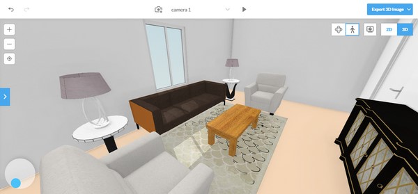 3D model - Floorplanner - 3 Free Applications for Beginner Interior Designer - Kaliuda Gallery Bali