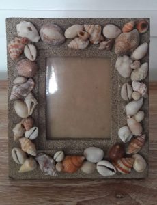 [ori color] LM 100 - 14 x 2.5 x 16 cm shell photo frame Kaliuda Gallery Bali, Home Decor Bali