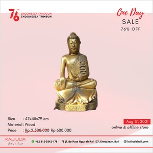 2 - Buddha Statue - Indonesia Independence Day 2021 Product Kaliuda Gallery Bali