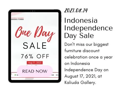 210814 - Indonesia Independence Day Sale - Blog Post kaliuda Gallery Bali
