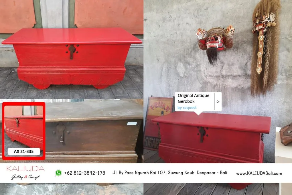 210831 - Original Antique Gerobok - Private Residence at Sanur-Bali by Kaliuda Gallery Bali