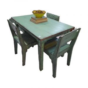 Tree of Life Dining Set Table & Chairs by Kaliuda Gallery Furniture Stores Bali