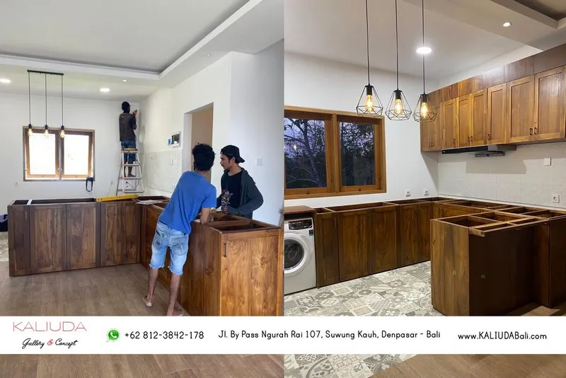 210909 - Custom Kitchen Set (2), Private Residence at Uluwatu by Kaliuda Gallery Bali