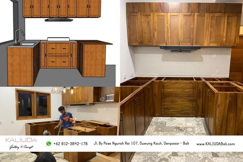 210909 - Custom Kitchen Set, Private Residence at Uluwatu by Kaliuda Gallery Bali