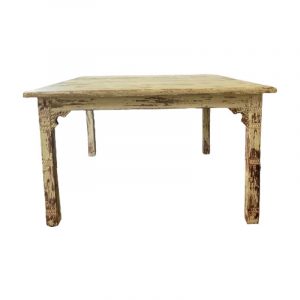 DT 21-91 DK (120x120x72cm) Palm Leaves Dining Table - Kaliuda Gallery Furniture Supplier Bali