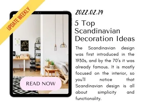 5 Top Scandinavian Decoration Ideas - Banner Blog Kaliuda Gallery Bali