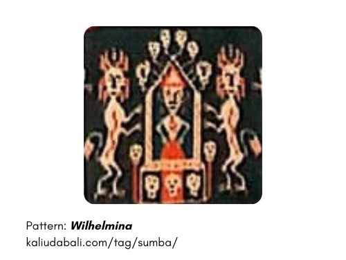 Sumba Ikat Motifs Wilhelmina - Kaliuda Gallery Bali
