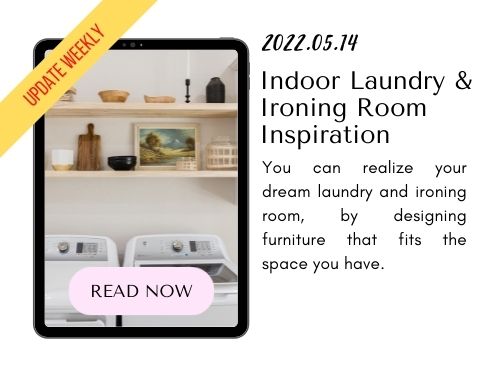 220514 - Indoor Laundry & Ironing Room Inspiration - Banner Blog Kaliuda