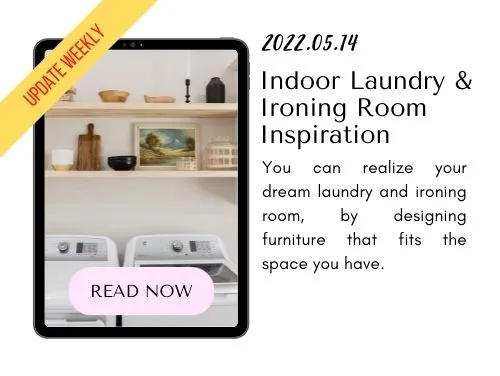 220514 - Indoor Laundry & Ironing Room Inspiration - Banner Blog Kaliuda