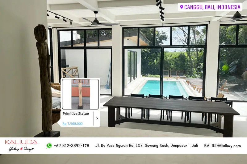 220622 - Primitive Statue - Private Villa - Canggu, Bali, Indonesia - Project by KALIUDA Gallery