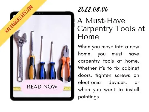 220806 - A Must-Have Carpentry Tools at Home - Blog KALIUDA Gallery Bali