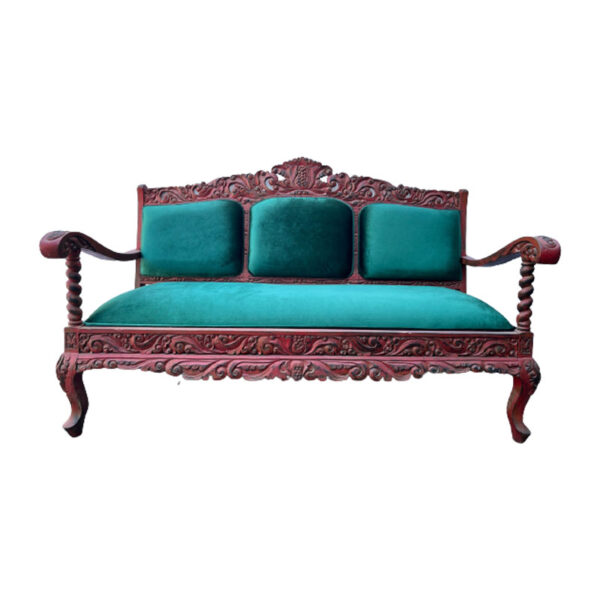 SF 22-87a DK (151x71x98 cm) Upholstery Sofa 3 Seater