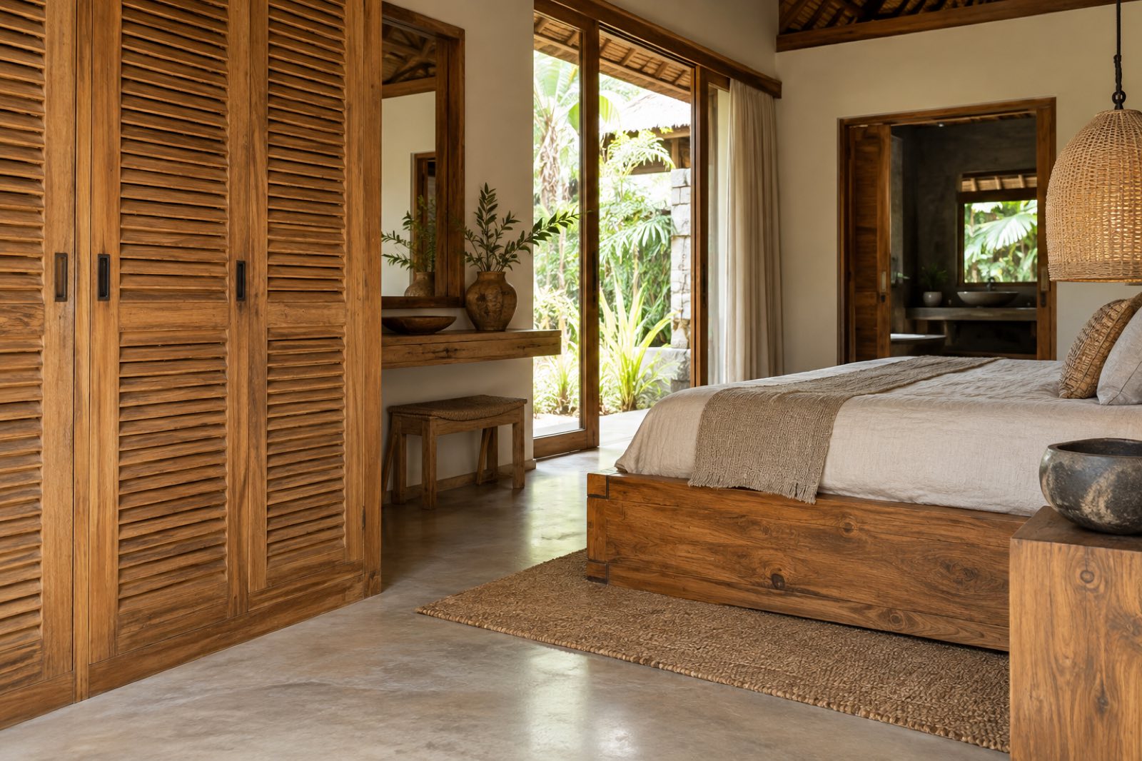 Villa bedroom joinery