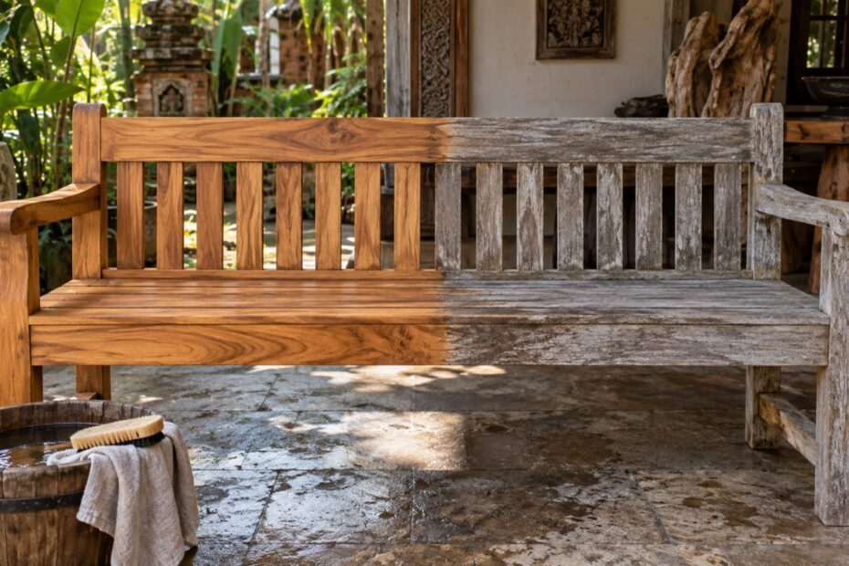 Clean vs silvered bench