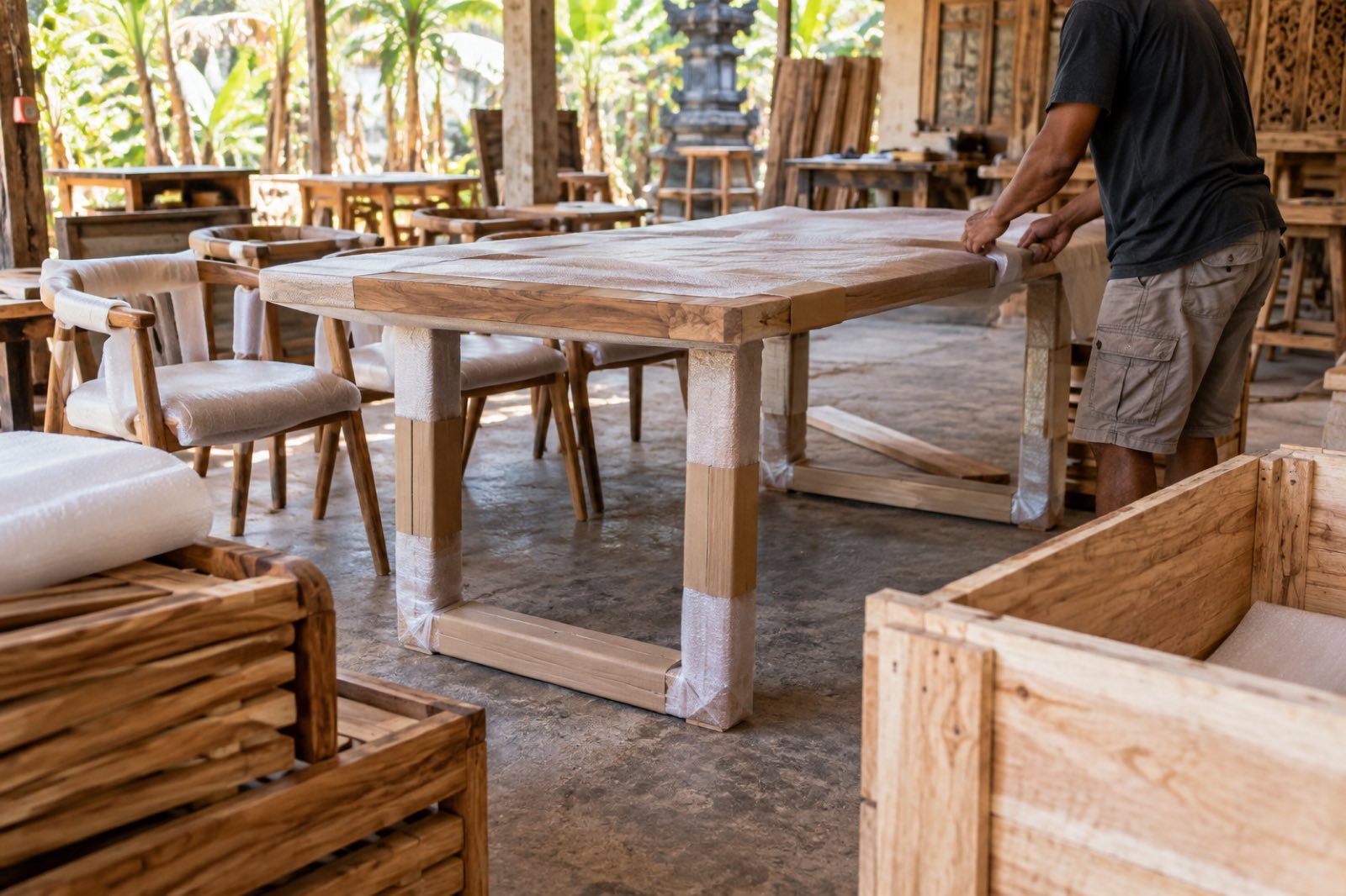 Furniture prototype crating